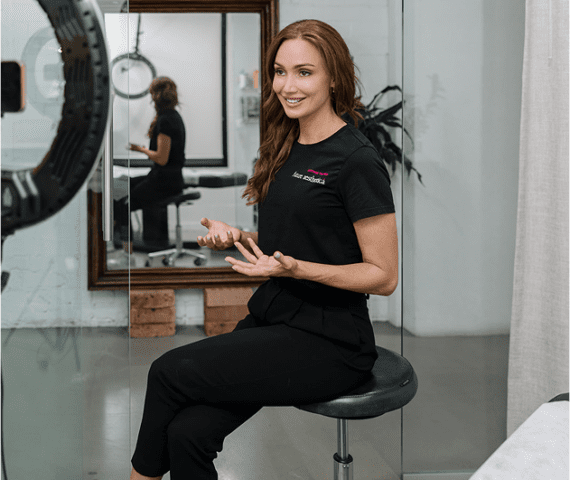 Cosmetic tattoo instructor