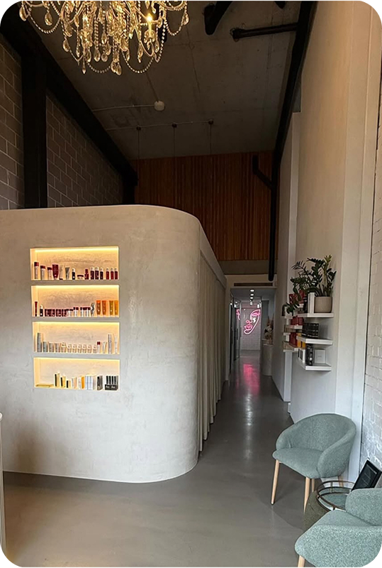 beauty clinic or spa room hire