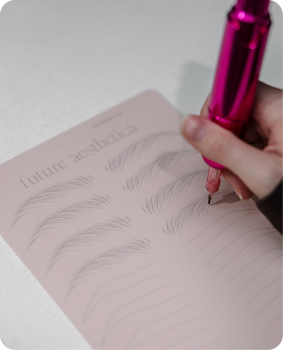 brow practice sheet
