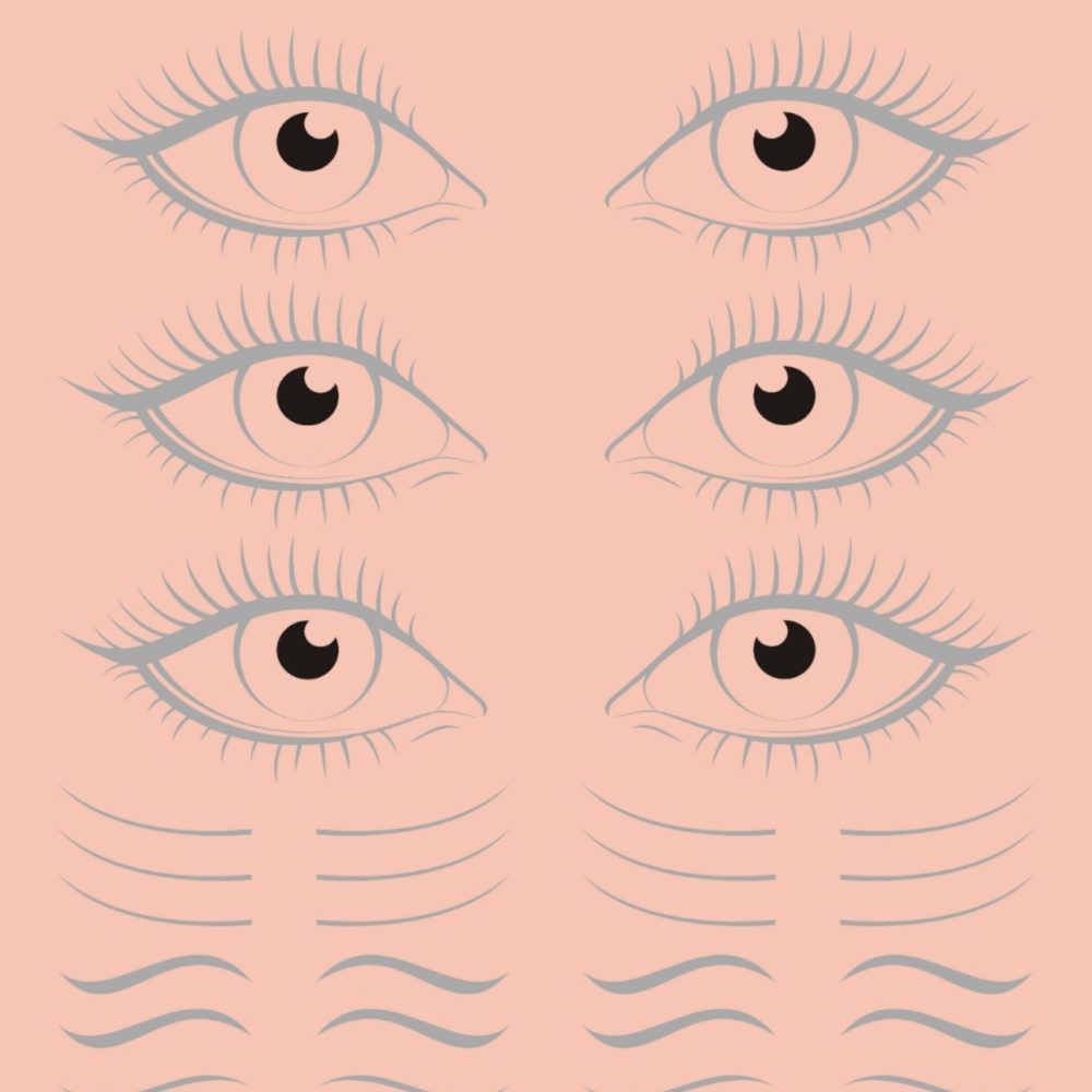 Eyes Silicone Practice Mat